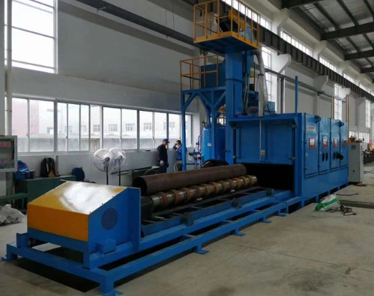 湘西喷砂机在管道除锈中的现场施工应用